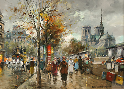 Notre Dame, Les Bouquinistes - Antoine Blanchard