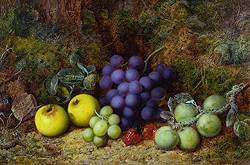 Still life of Fruit - George Clare