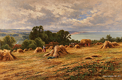 A Sussex Cornfield, Littlehampton - Henry H. Parker