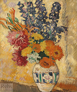 Grand vase de fleurs - Louis Valtat