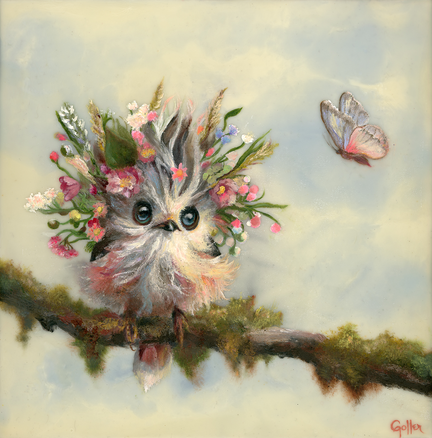 Lucy (Floriferous Wowl) - Carrie Goller
