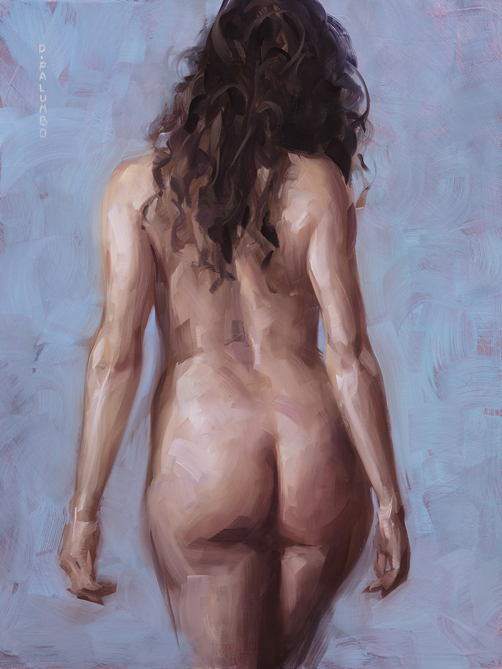 Nude Woman from Behind - Palumbo David