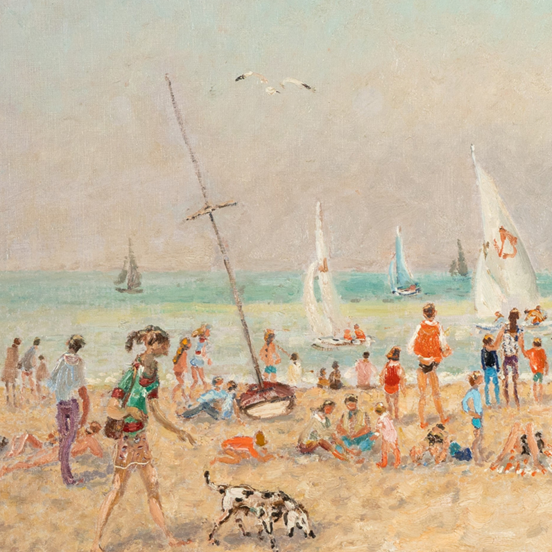 Le matin, a Deauville - André Hambourg