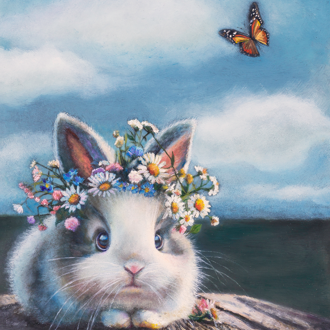 Rhonda (Floriferous Bunny) - Carrie Goller