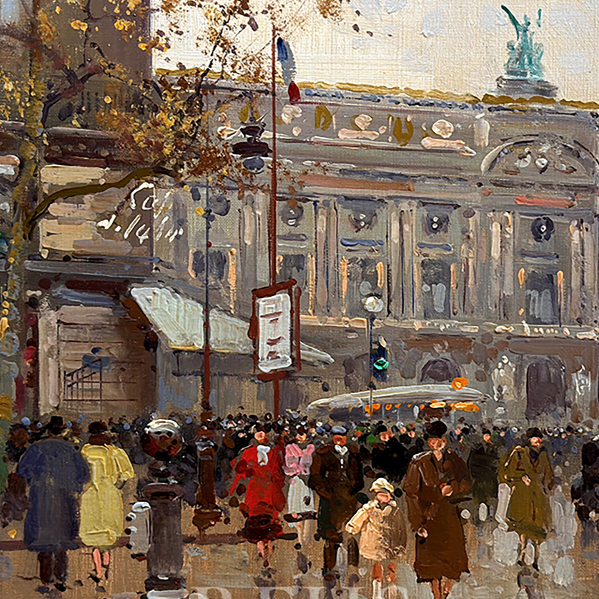 Café de la Paix - Edouard Léon Cortès