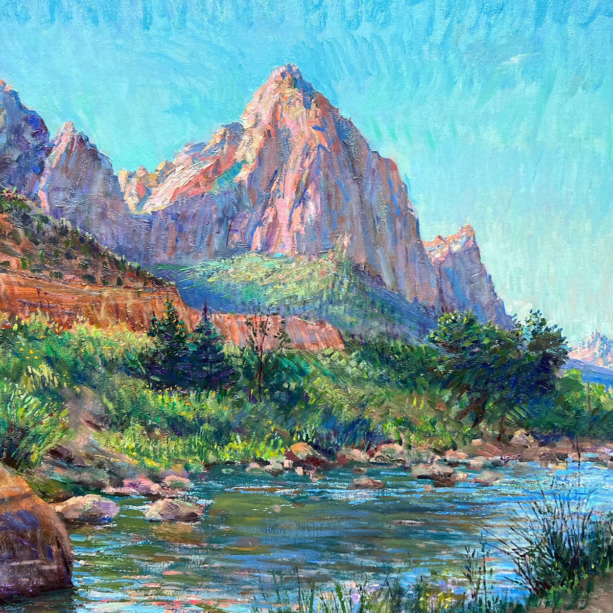 Zion Morning Light - Leo Mancini-Hresko
