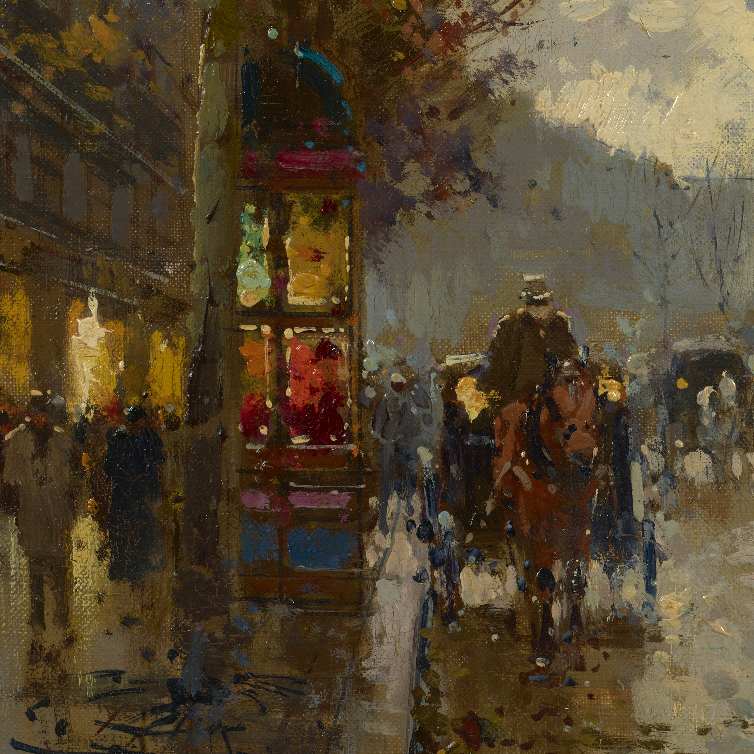 Boulevard de la Madeleine, 1910 - Cortès, Edouard Léon