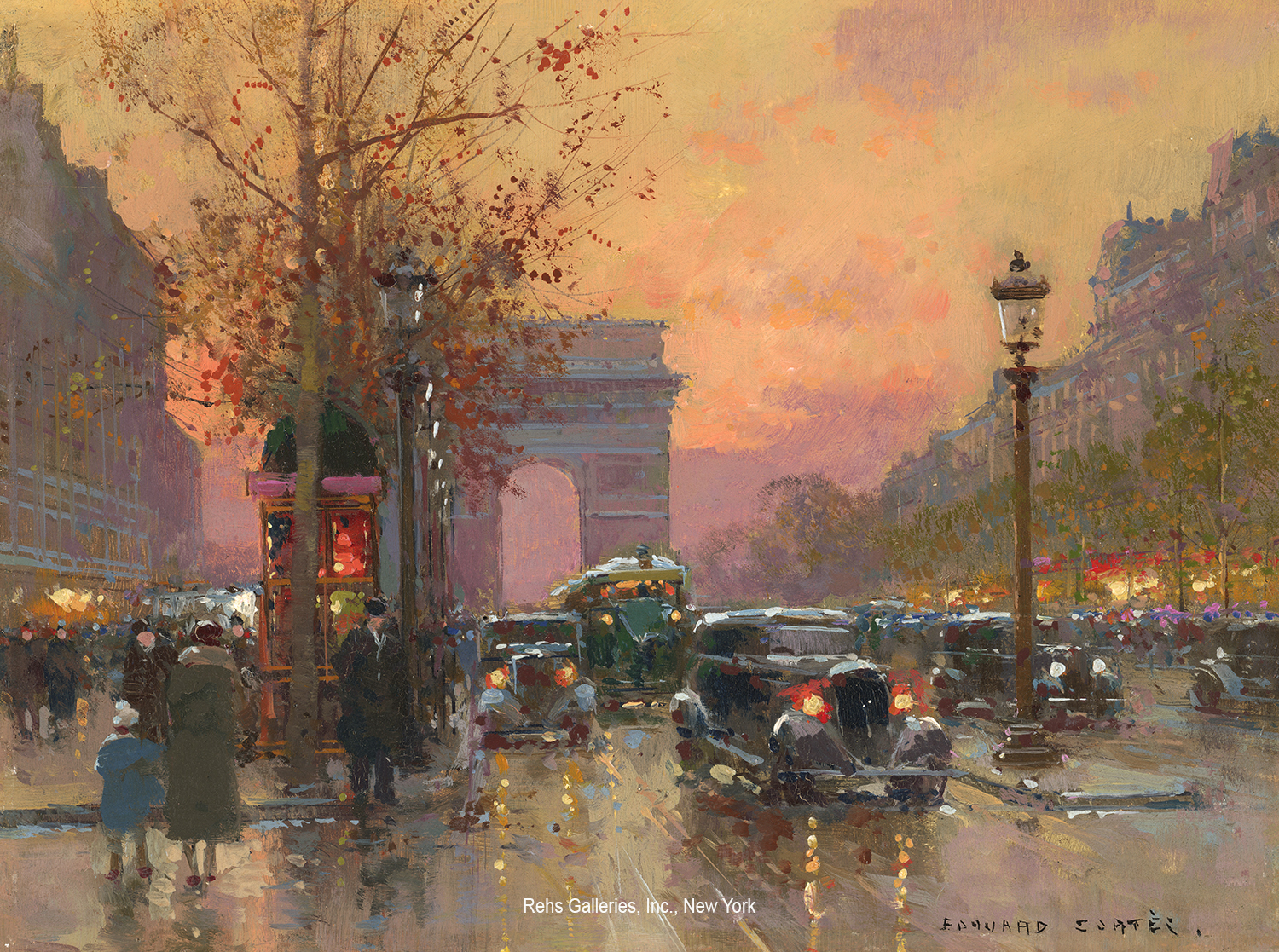 (25) 岩崎鉦吾　油彩　エトワール凱旋門 Arc de Triomphe Arc de Triomphe – James Cook Artwork Shop