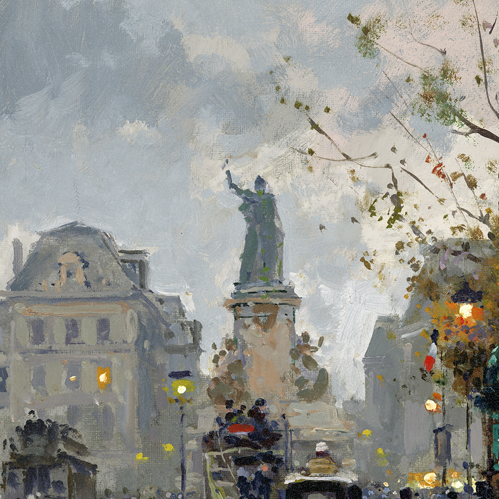 Place de la Republique - Edouard Léon Cortès