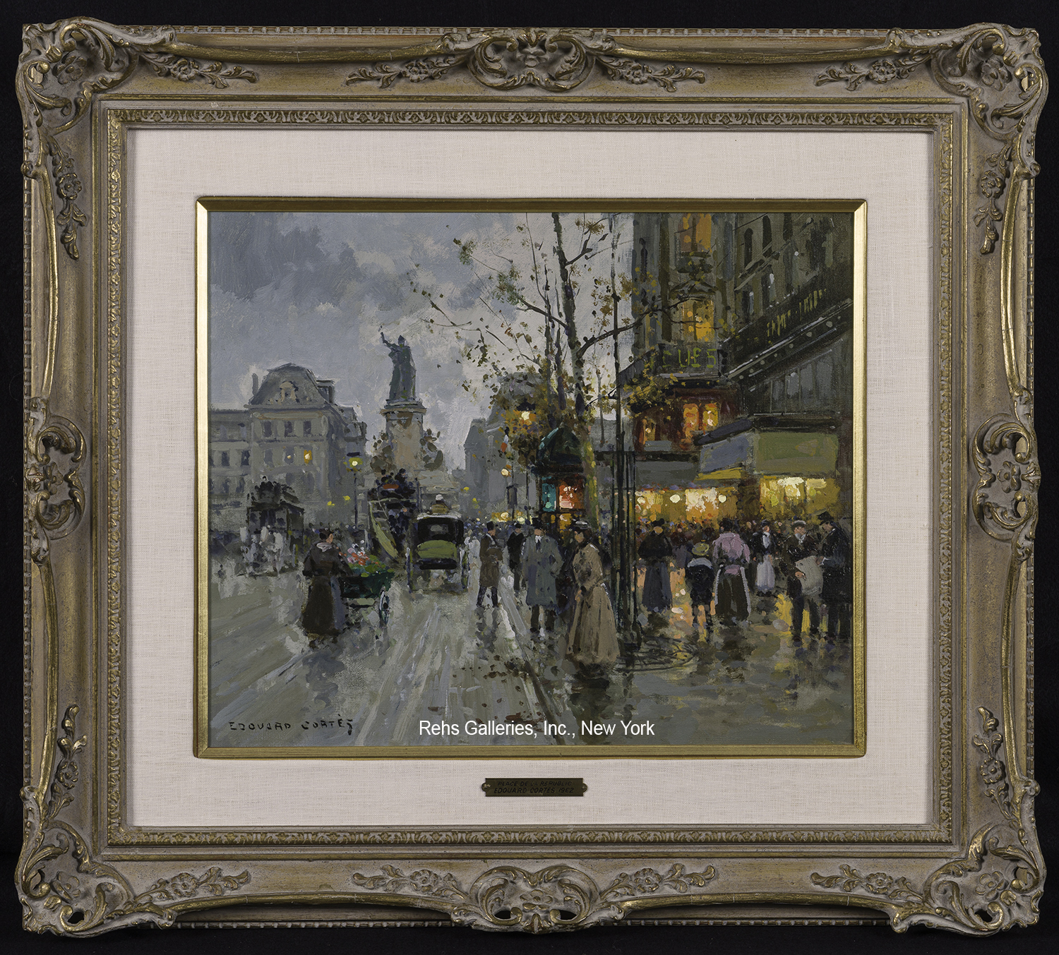 Place de la Republique - Edouard Léon Cortès