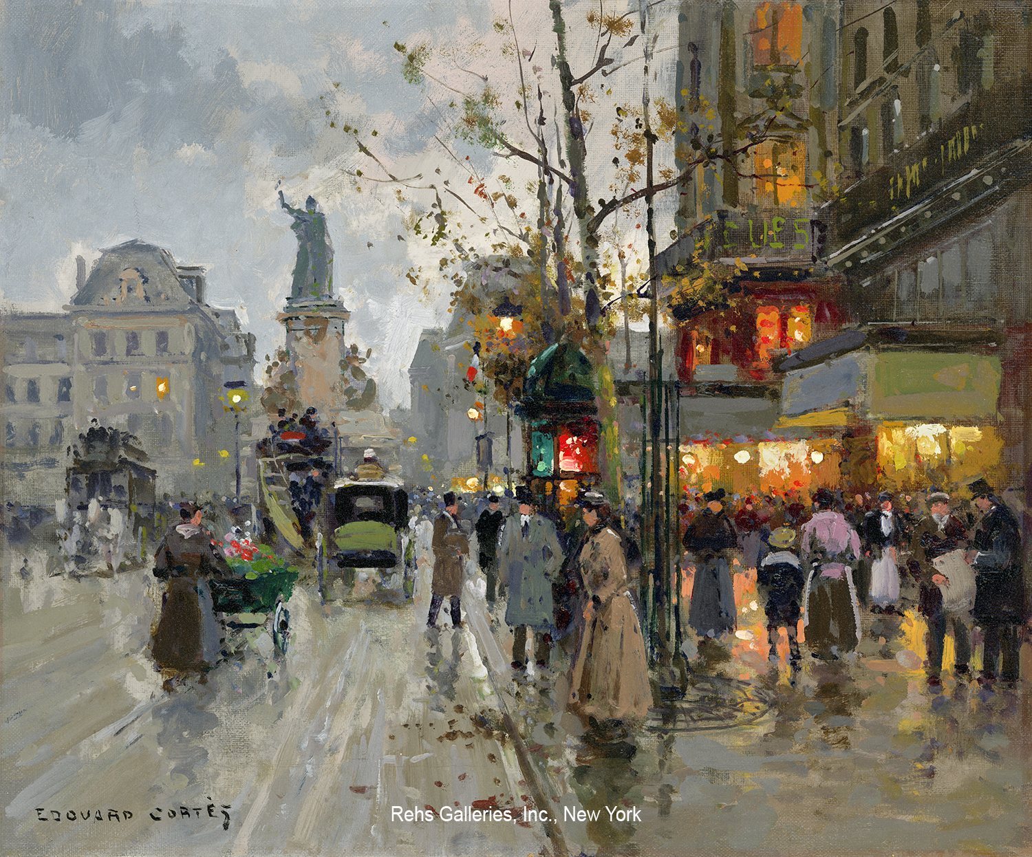 Place de la Republique - Edouard Léon Cortès