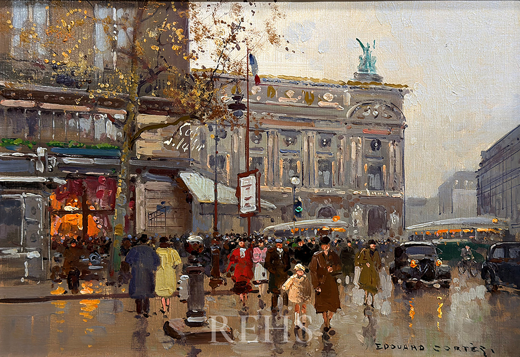 Café de la Paix - Edouard Léon Cortès