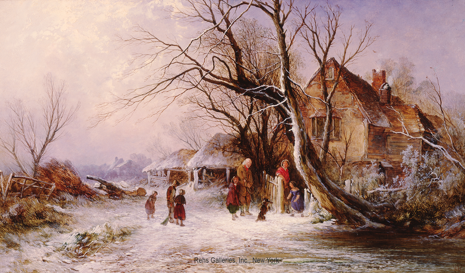 Winter Landscape - George A. Williams