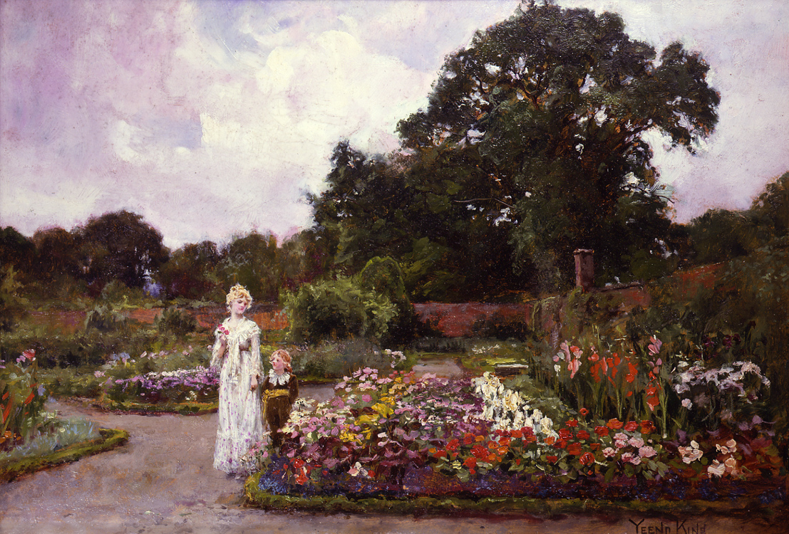 Victorian Garden - King Henry John Yeend