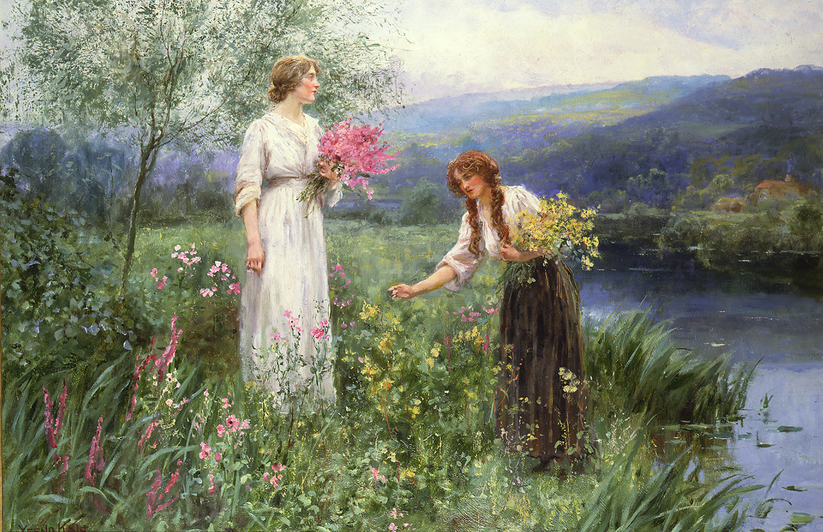 Gathering Flowers - King Henry John Yeend