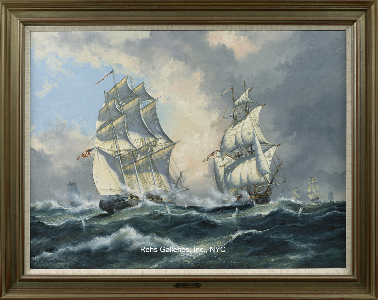 The HMS Frolic and USS Wasp, October 18, 1812 - John Bentham-Dinsdale
