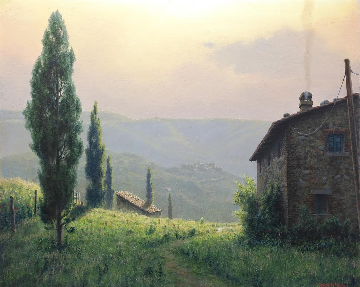 Soft Light on Tuscan Farmland - McGurl Joseph