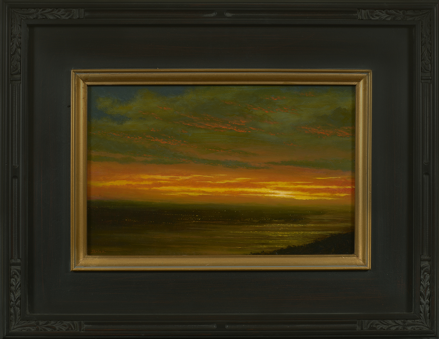 Sunset Over Hudson Valley - Salaz, Ken