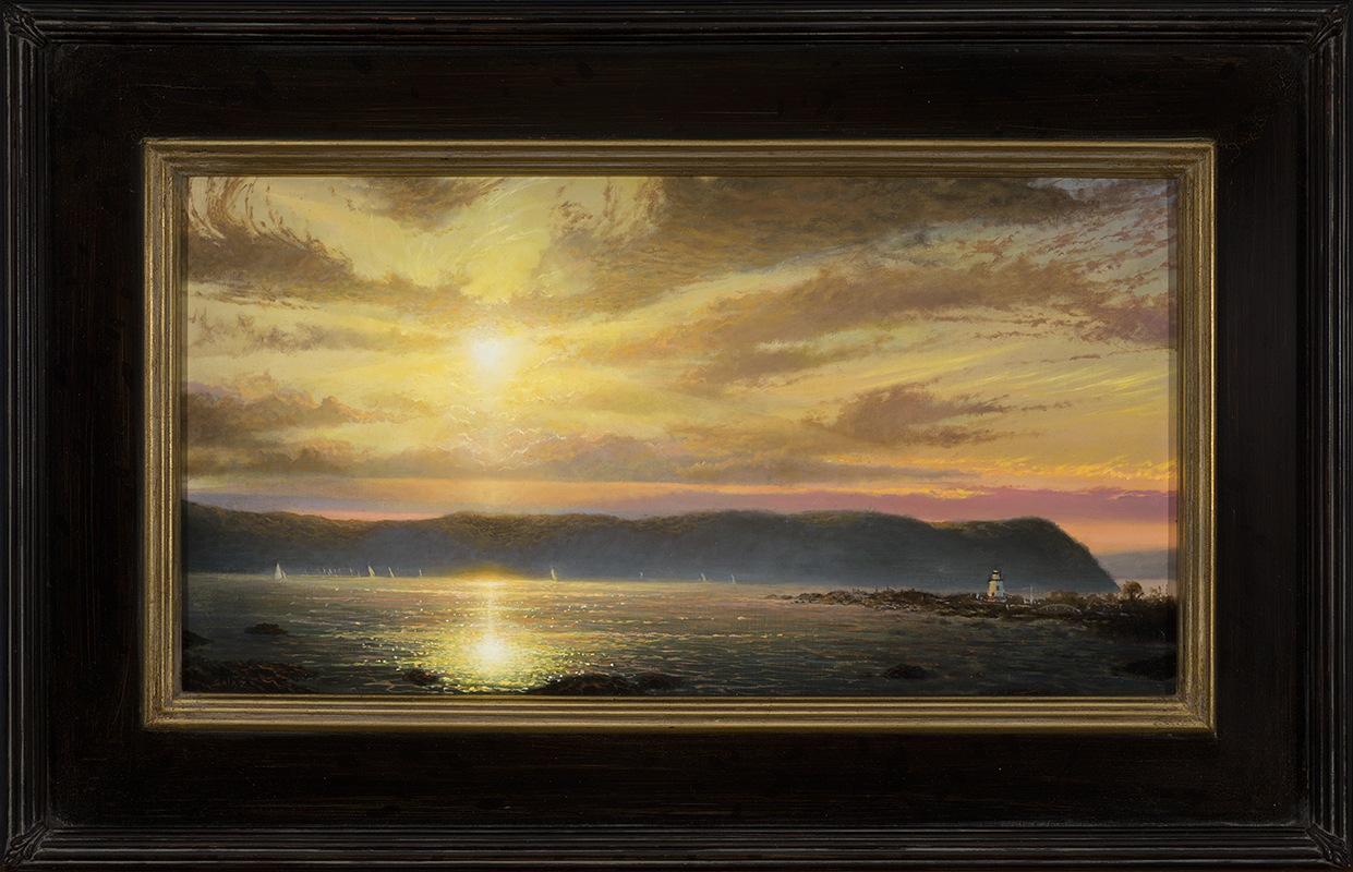 The Day I Met You - View: Sunset over Nyack from Tarrytown - Ken Salaz