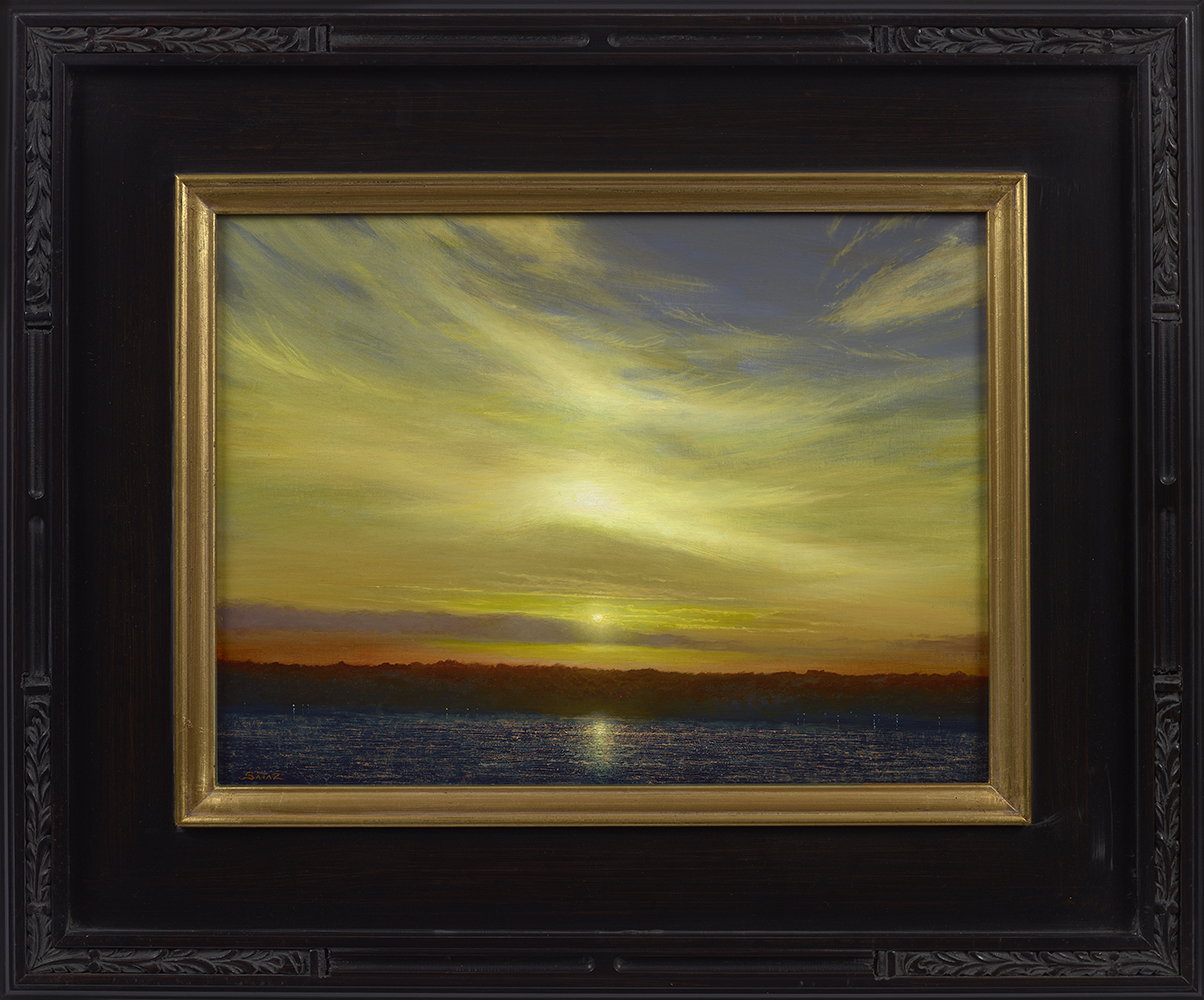 ken_salaz_kws1099_sunset_from_ocean_cliff_newport_rhode_island_framed.jpg