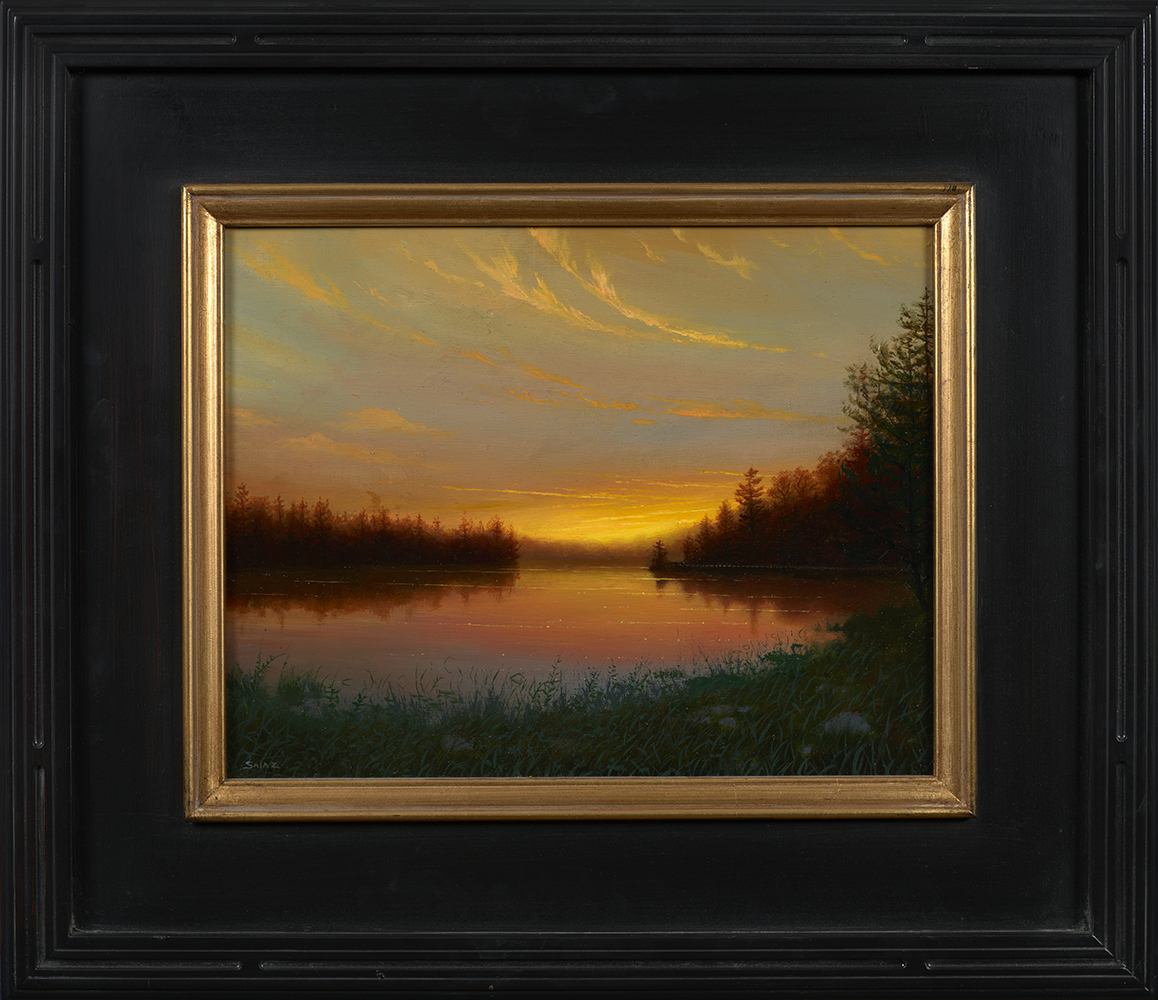 ken_salaz_kws1127_sunset_over_hidden_lake_framed.jpg
