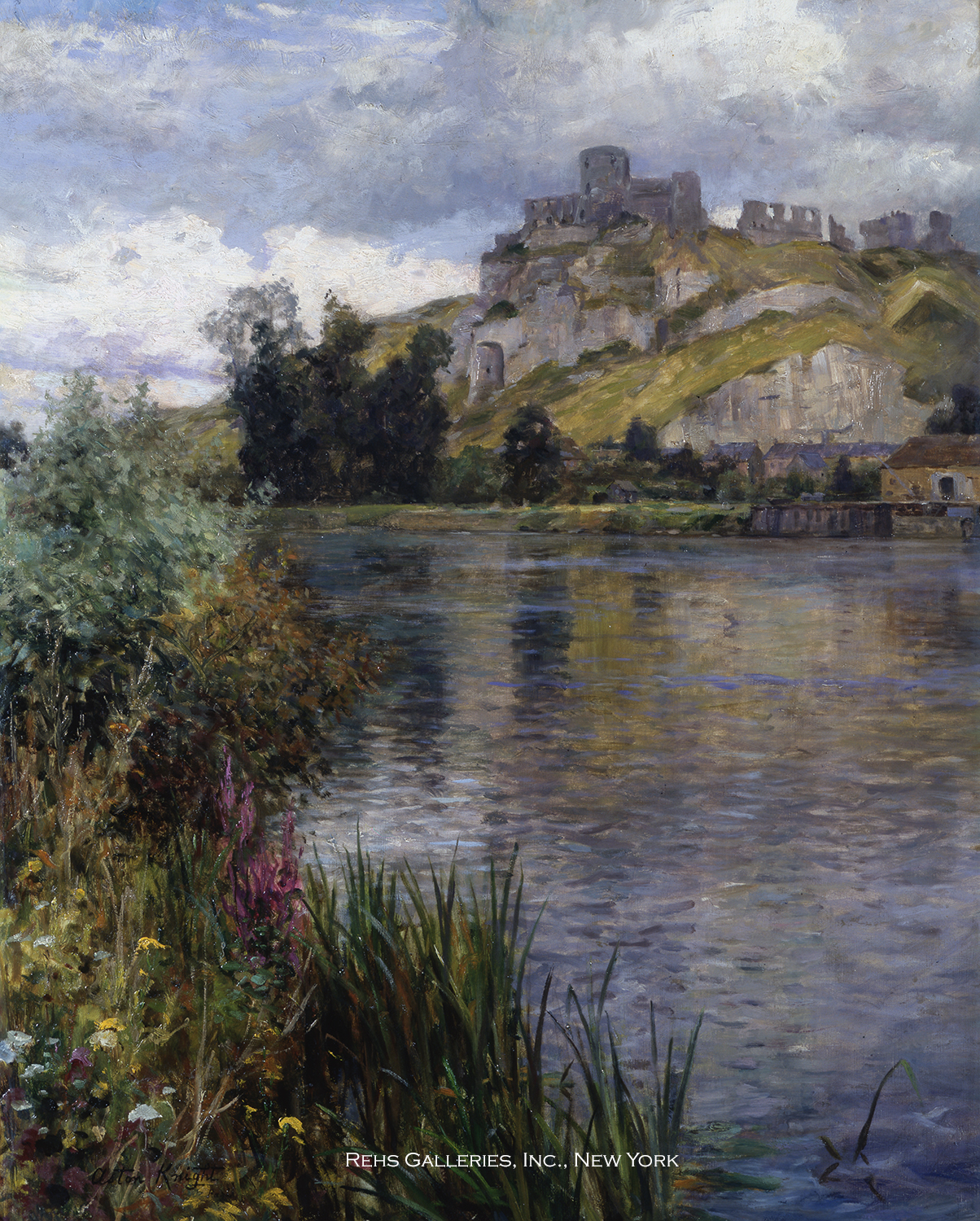 River Landscape - Knight Louis Aston