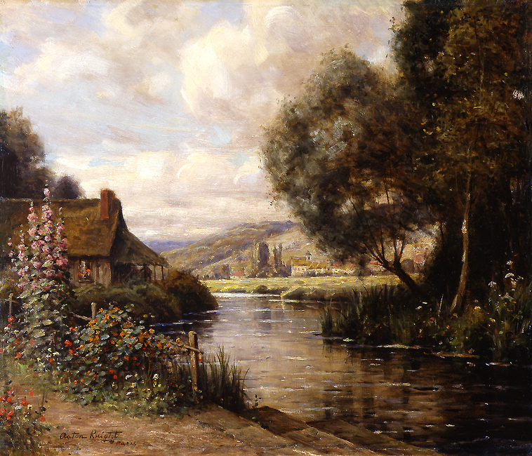Cottage at Launay - Knight Louis Aston