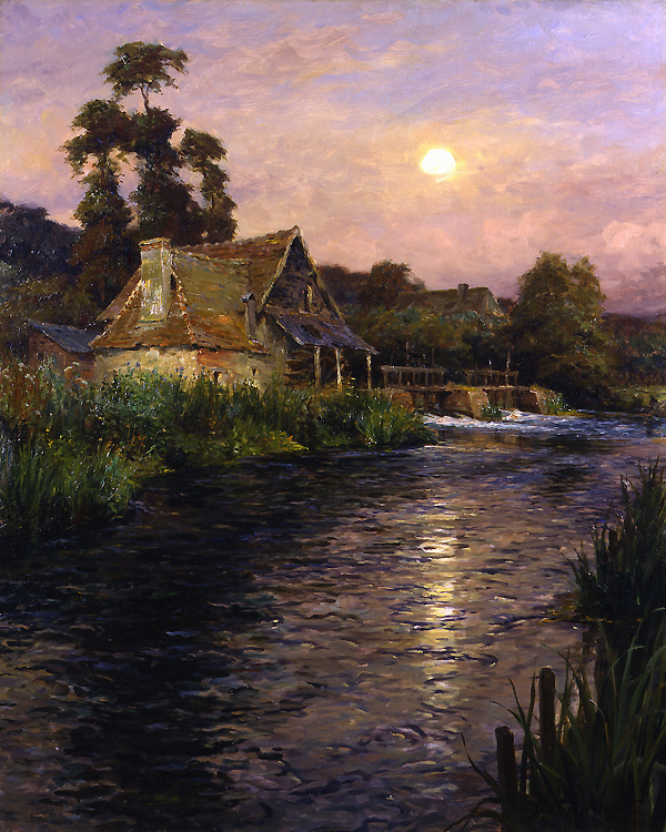 Brittany Evening - Louis Aston Knight