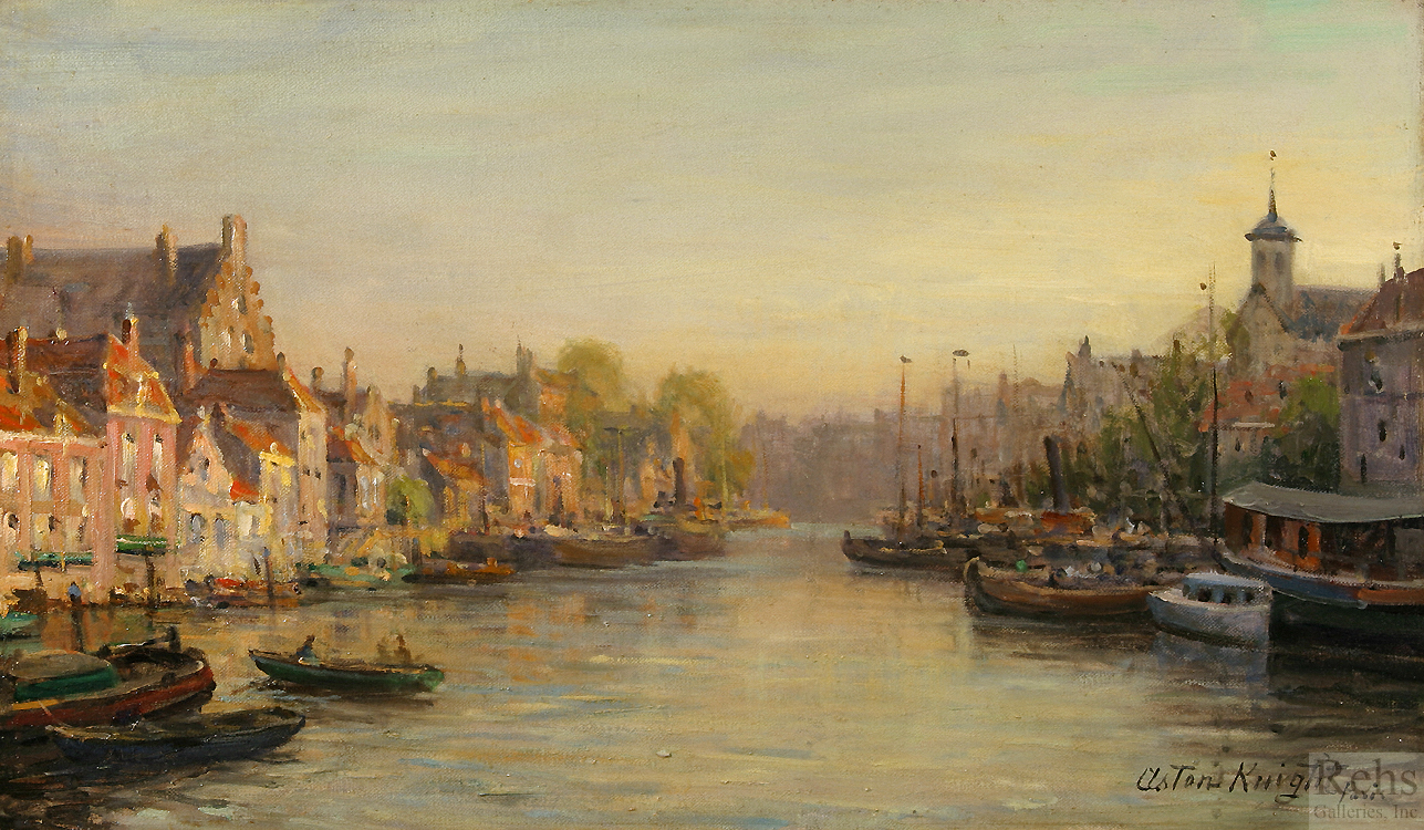 Le Soir, Dordrecht - Louis Aston Knight