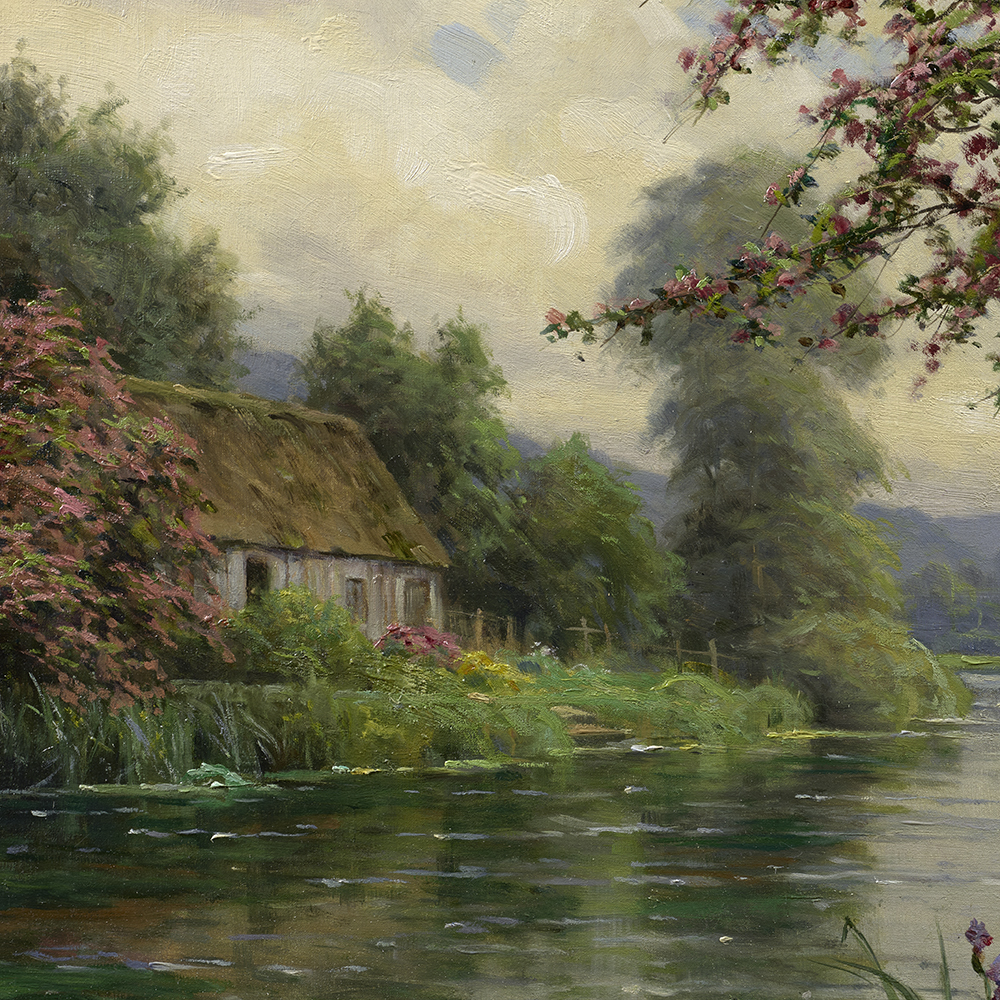 Summer Along the River - Knight, Louis Aston