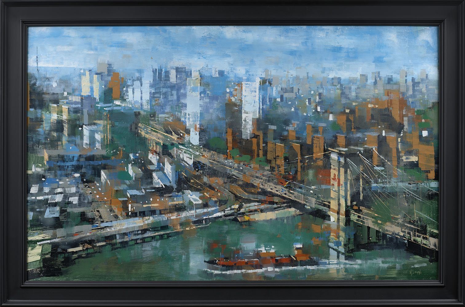 Over the Brooklyn Bridge - Mark Laguë