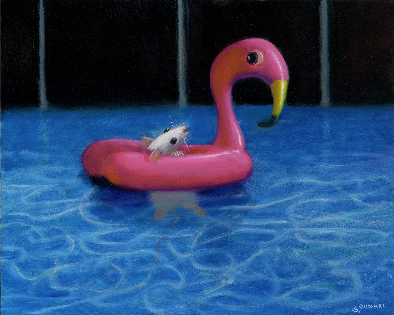Flamingo Vacation - Dunkel Stuart