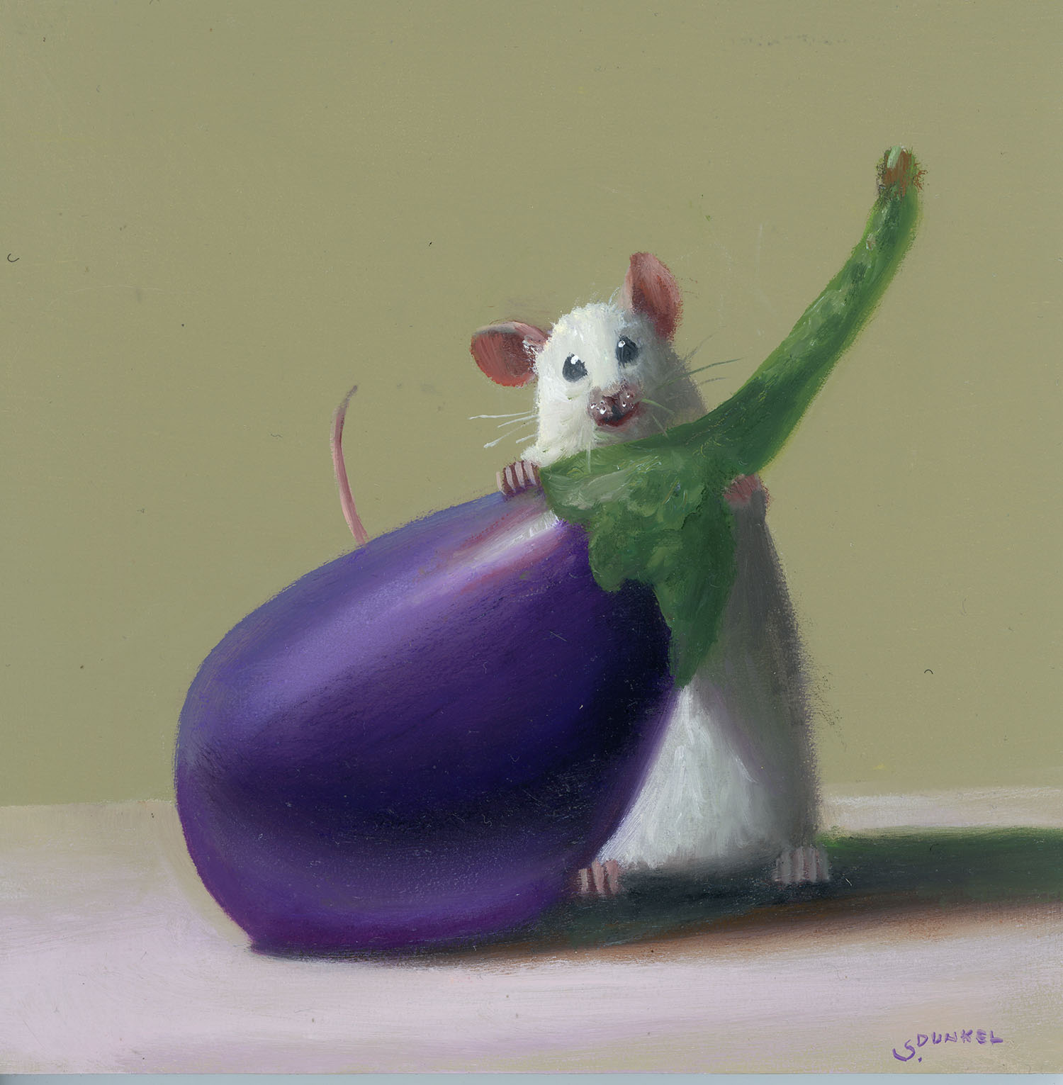 Eggplant Buddy, 2026 - Dunkel Stuart