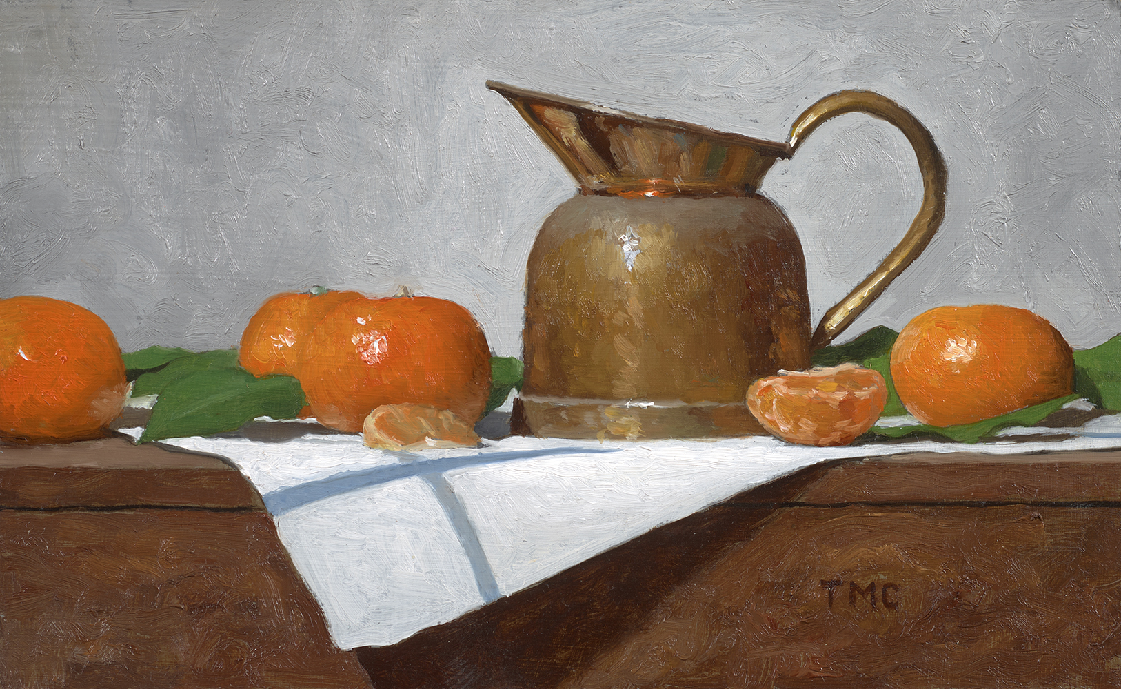 Brass Pot with Clementines, Study - Casey Todd M.