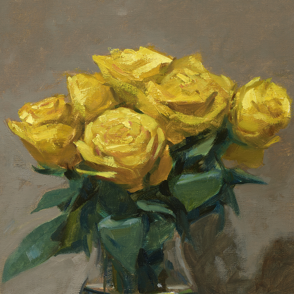 Yellow Roses with Bowl - Casey, Todd M.