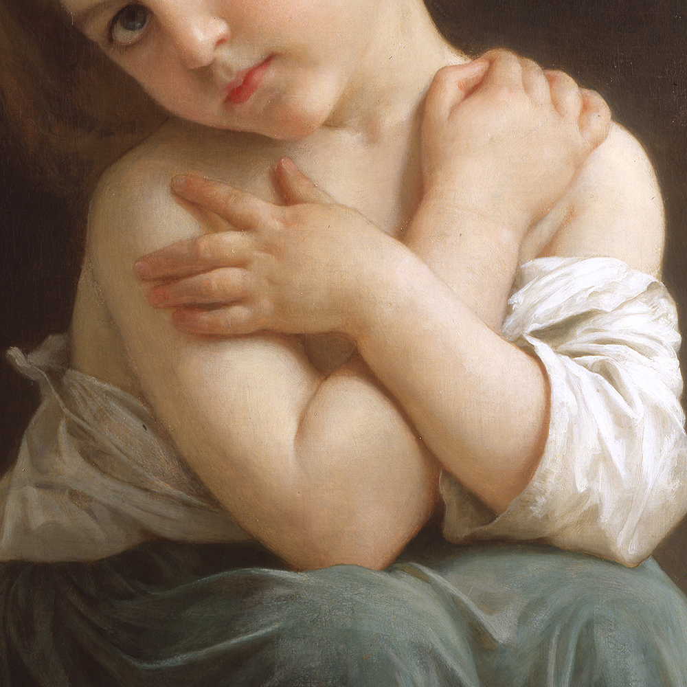 La Frileuse - Bouguereau, William A.