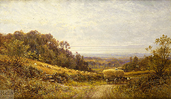 Landscape with Haywagon - Glendening, Alfred A.