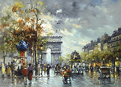 l\'Arc de Triomphe - Blanchard Antoine