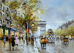 l\'Arc de Triomphe - Blanchard Antoine