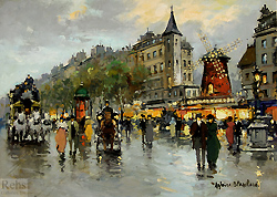 Le Moulin Rouge - Blanchard, Antoine