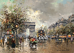 Arc de Triomphe, Champs Elysees - Blanchard Antoine