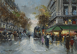 Paris, Cafe de la Paix - Blanchard, Antoine