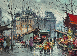 Flower Market, Paris - Blanchard Antoine