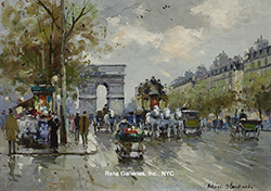 Champs-Élysées, Arc de Triomphe - Blanchard, Antoine