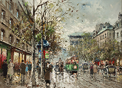 Boulevard de la Madeleine, c 1970 - Antoine Blanchard