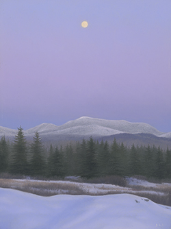 Snow Moon over the Adirondacks - Scheifflee, Brett