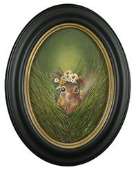 Hobbitha (Squirrel, Floriferous Series) - Carrie Goller