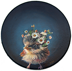 Carmen  (Cardinal Bird, Floriferous Series) - Carrie Goller