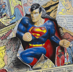 Superman Emerging  - Cesar Santander