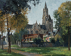 Cathedrale de Senlis en Automne - Kluge, Constantin